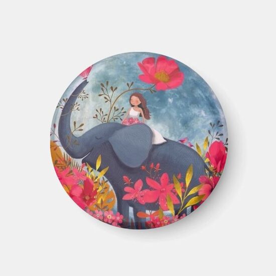 Mazs spogulītis Zilonis un meitene